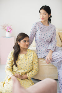 As Is Melati Floral Kurung Purple