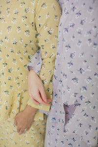 As Is Melati Floral Kurung Yellow