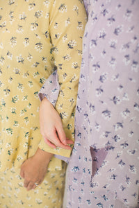 As Is Melati Floral Kurung Purple