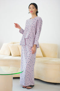 As Is Melati Floral Kurung Purple