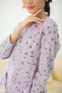 As Is Melati Floral Kurung Purple