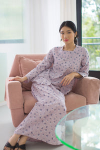As Is Melati Floral Kurung Purple