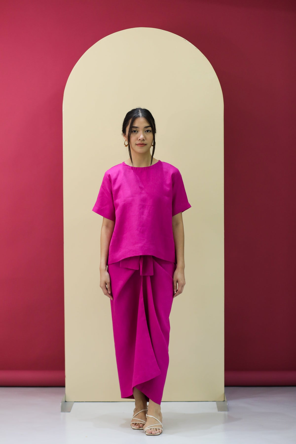 As Is Vera Top Fuchsia