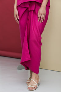 As Is Maia Linen Instant Pareo Fuchsia