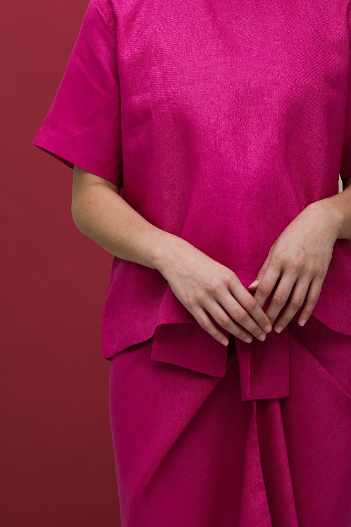 As Is Vera Top Fuchsia