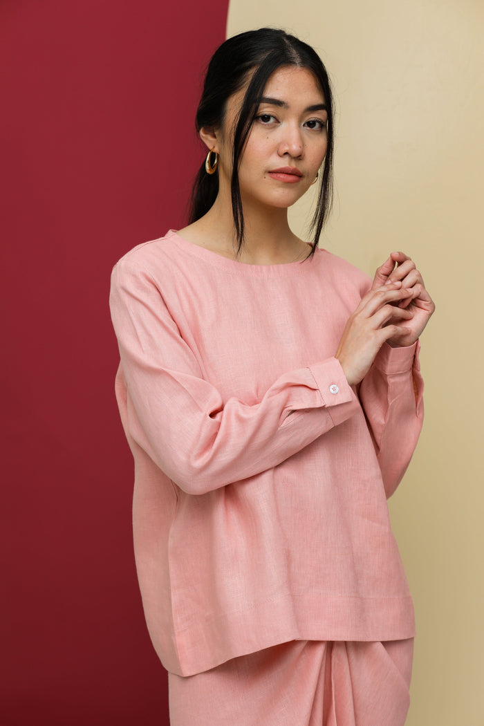 As Is Aimee Top Soft Pink