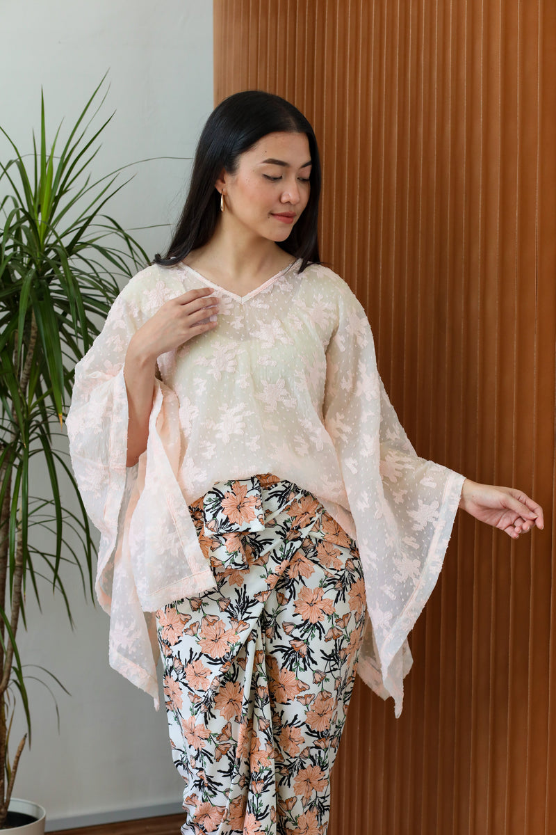 As Is Myla Kaftan Peach Pink