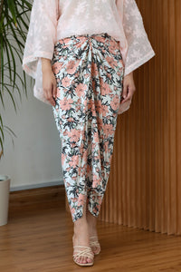 As Is Maia Instant Pareo Floral Peach