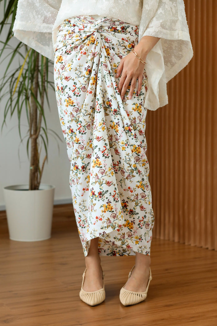 As Is Maia Instant Pareo Floral White
