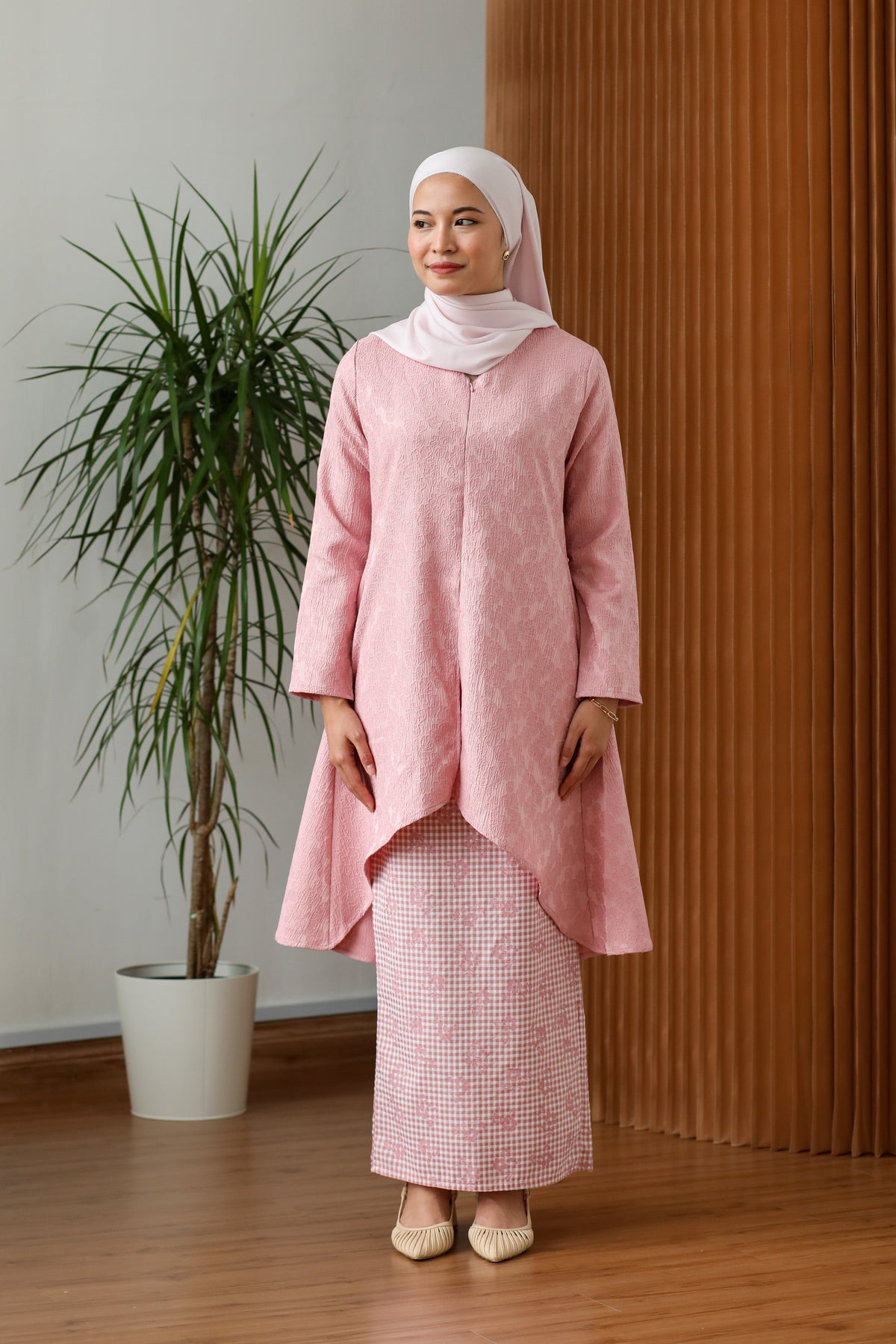 As Is Raisa Kebaya Top Dusty Pink